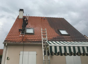 Couvreur Lobry pour le nettoyage de votre toit